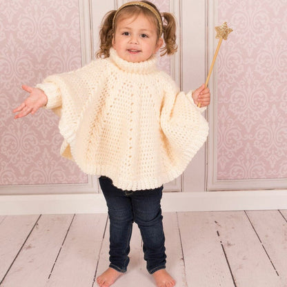 Crochet Roll Neck Poncho